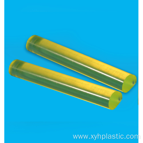 Transparent yellow PU bar